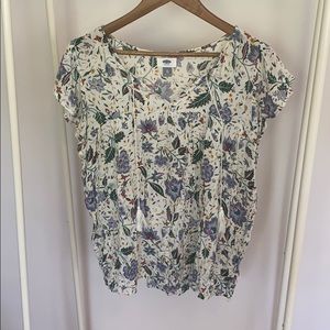 Old Navy Floral Top